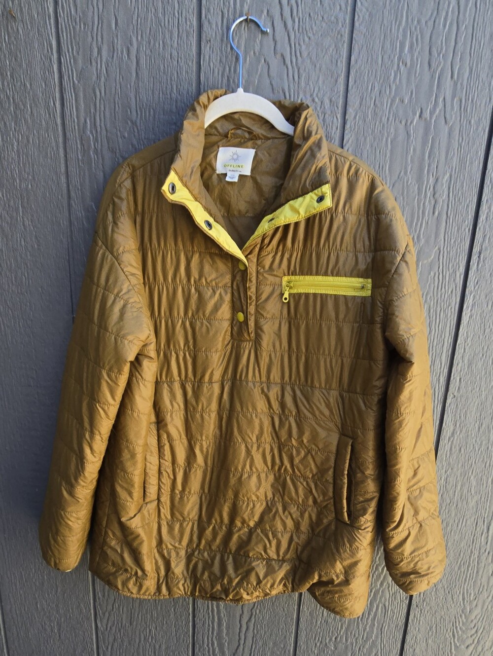 Offline by Aerie Down 3/4 Pullover